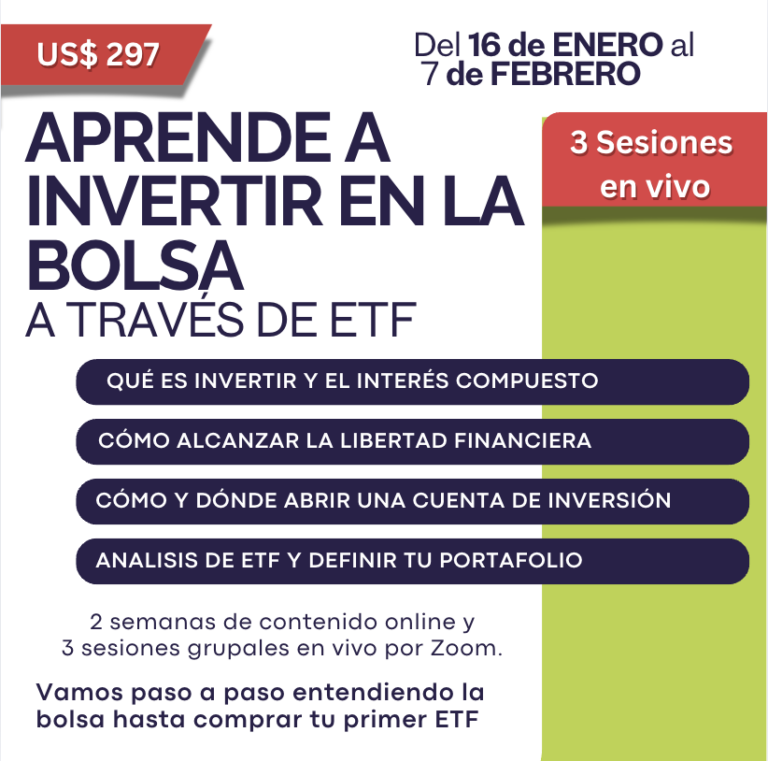 Aprende a invertir en la bolsa Paso a Paso – Presencial – Marzo 2026